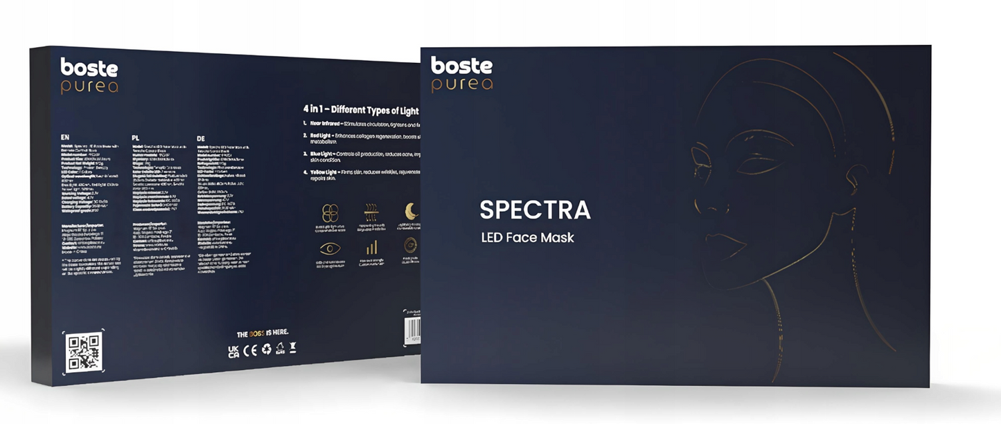 BOSTE Purea Spectra LED Veido Kaukė