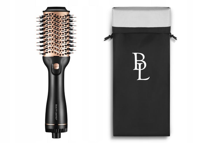 HotComb Black Plaukų džiovinimo šepetys 1200W su jonizacija